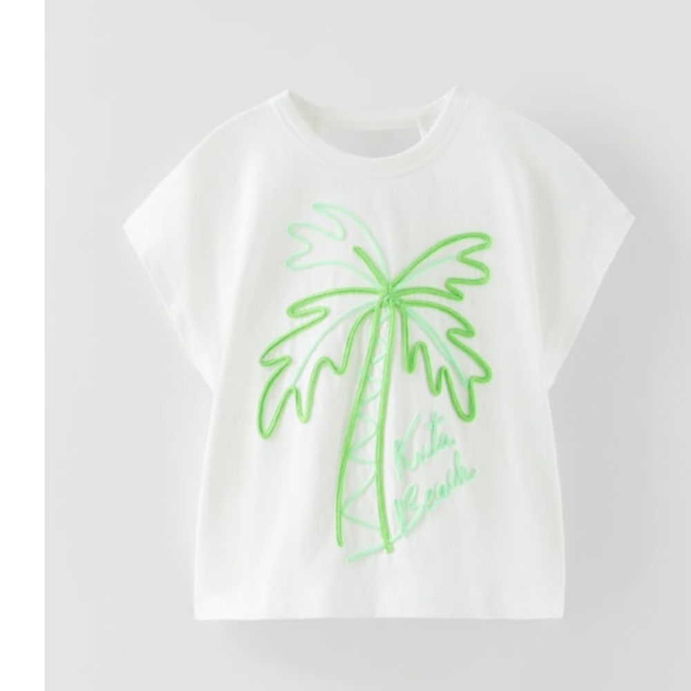 Zara Girls Embroidered Shirt